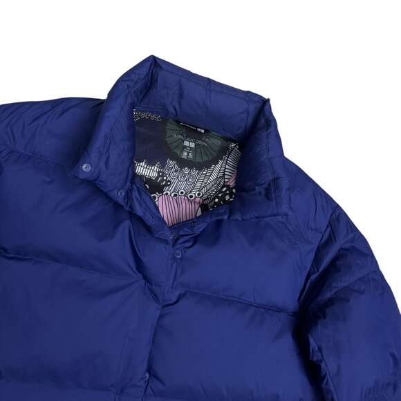 MARIMEKKO UNIQLO Ultra Light DOWN FILL Winter Puffer Parka Jacket Coat Women XXL - Picture 5 of 6